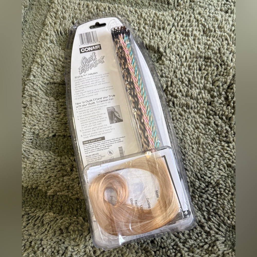 Y2K Conair Hair Extension Kit - Picture 3 of 4